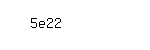 Captcha: 5e22