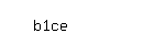 Captcha: b1ce
