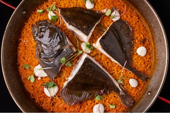 Arroz con pescado